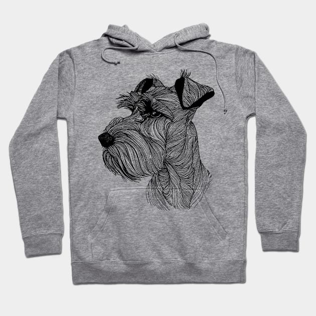 Sketchy Dog Hoodie by n23tees